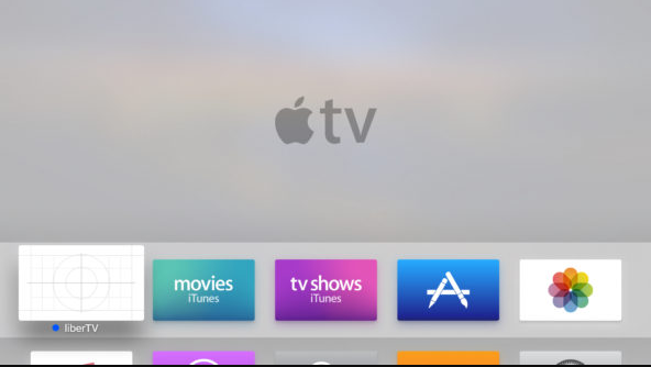 home screen app liberTV