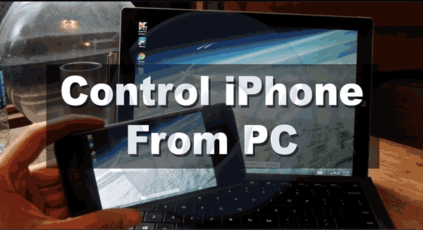 control iphone from pc 